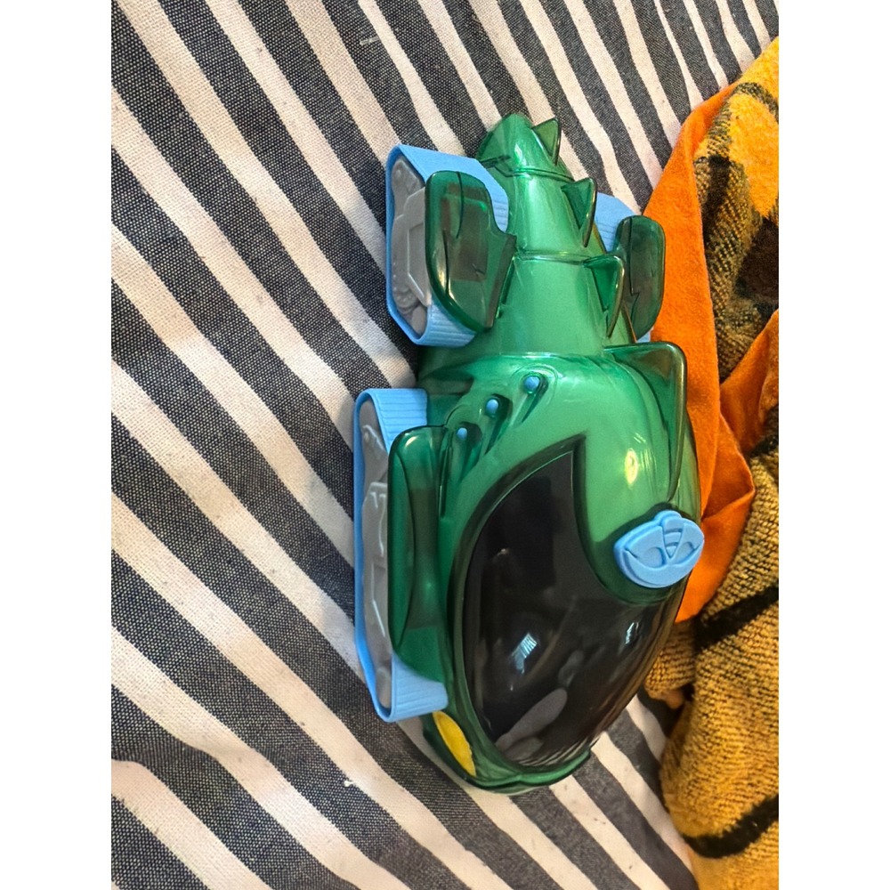 PJ Masks Just Play Gekko-Mobile Translucent Green Vehicle Toy Tank Treads Kids